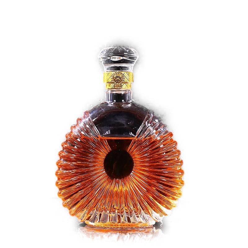 Carafe à whisky en verre transparent gravé avec bouchon à facettes Joh –  Decoclico