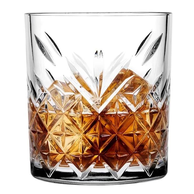 CIGOIRE  Verres à whisky en cristal taillés de chez Alaskan